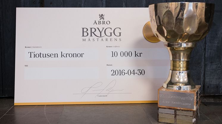 Niklas Stenlås och Torbjörn Andersson vann SM i hembryggd öl