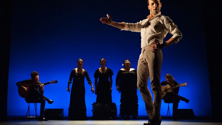Dansare som utmanar flamencons själ