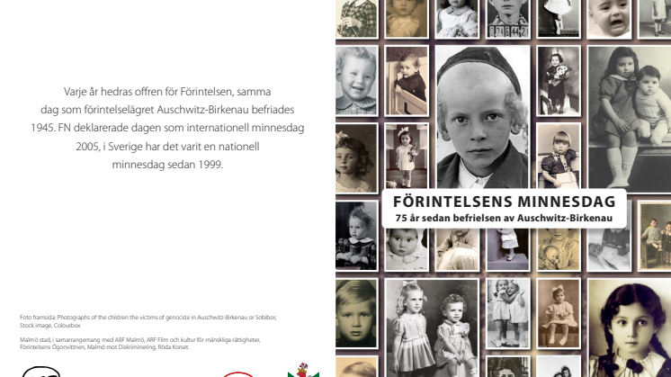 Förintelsens minnesdag 26 januari