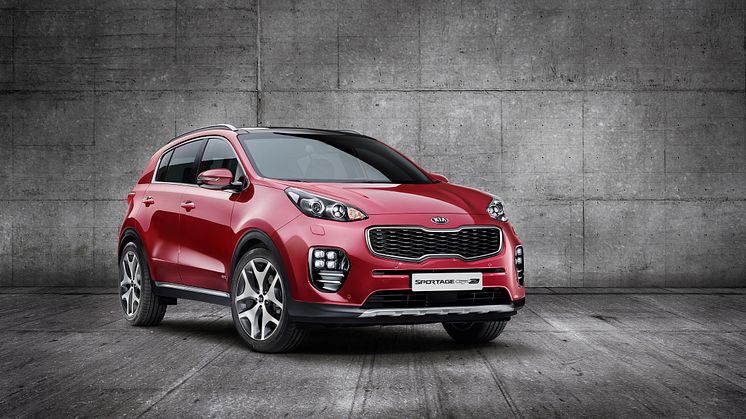 Fem stjärnor i Euro NCAP för nya Kia Sportage & nya Kia Optima