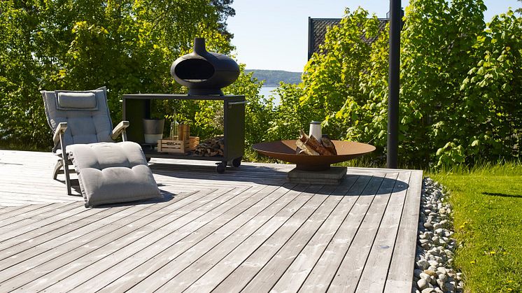 Kebony Character svanemerket terrasseplank
