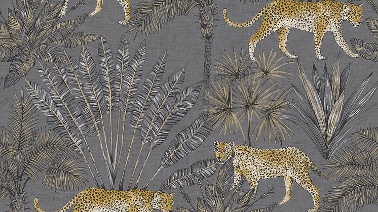 Wallpaper Boutique 10x0,53 m Savanna Gray Non-woven