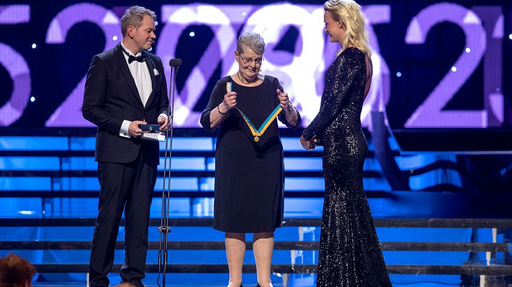 Sarah Sjöström tilldelas Bragdguldet 