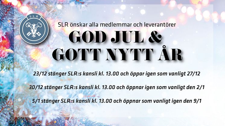 Det lackar mot jul....