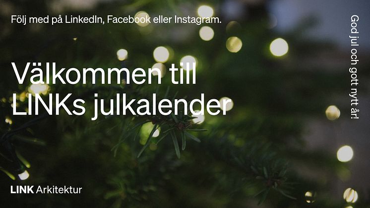 Varje dag fram till julafton öppnas en ny lucka!