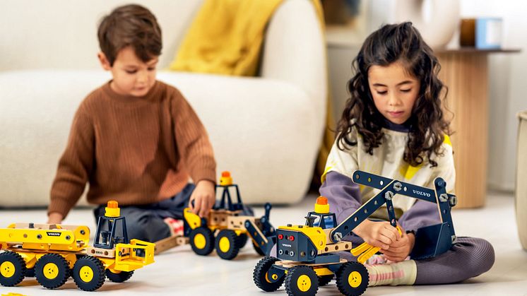 Volvo CE och BRIO AB i samarbete
