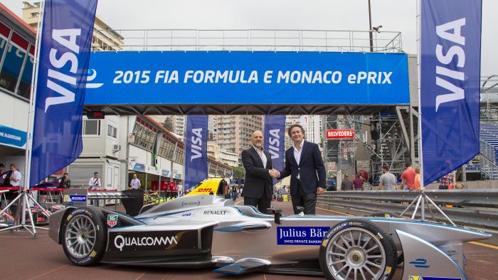 VISA EUROPE IST PARTNER DER  FIA-FORMEL-E-MEISTERSCHAFT