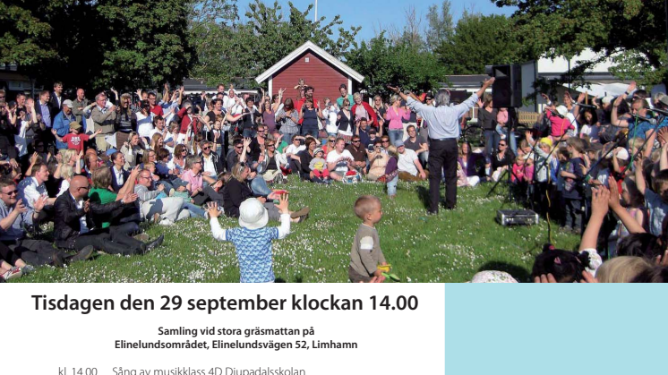 Invigning av förskolor på Elinelundsområdet i Limhamn
