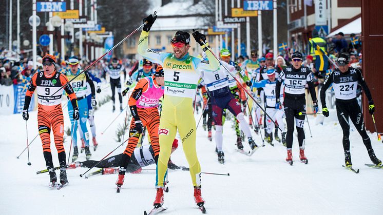 John Kristian Dahl, Norge, vann Vasaloppet 2016