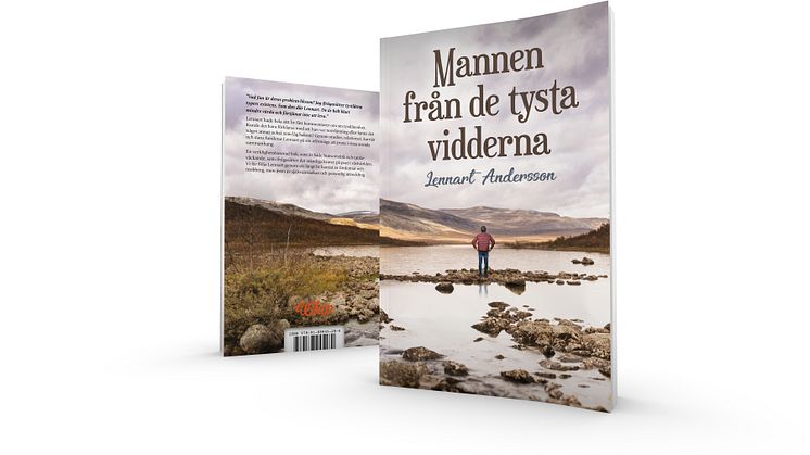 Mannen från de tysta vidderna, omslag, 3D, fram- och baksida