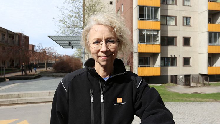 Chris Österlund, vd Botkyrkabyggen, i Fittja där hyresgästernas betyg till bostadsbolaget höjts rejält