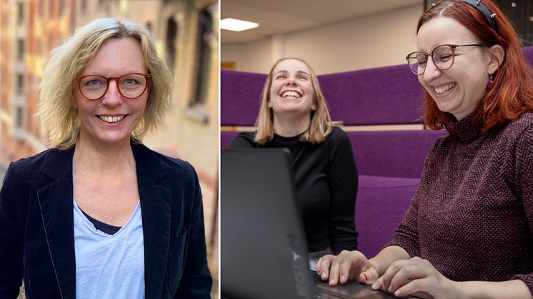 Jenny Brusk (till vänster), grundare och koordinator av DONNA.