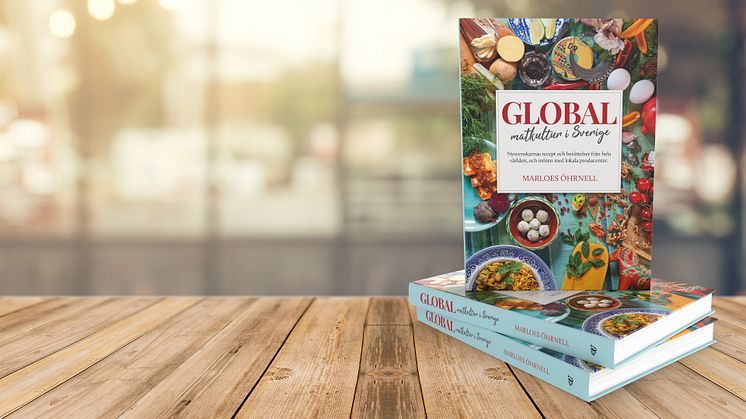 Global matkultur i Sverige, bokomslag på bord 3