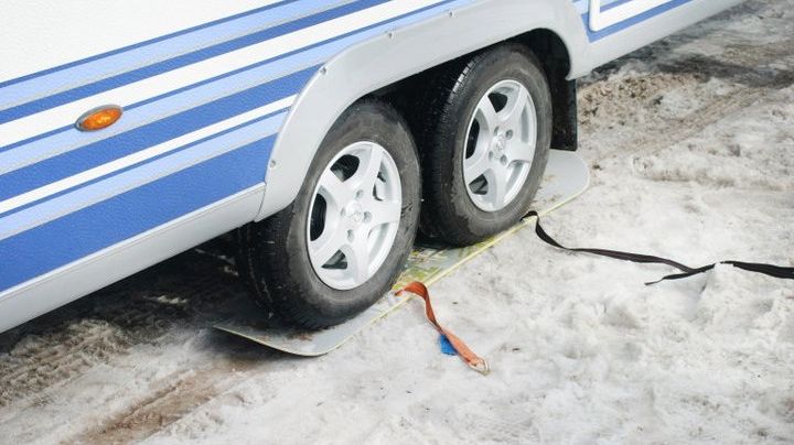 Polar 950 Svit på en snowboard