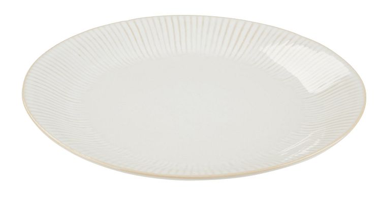 Assiette STEFFEN Ø27 grès gris
