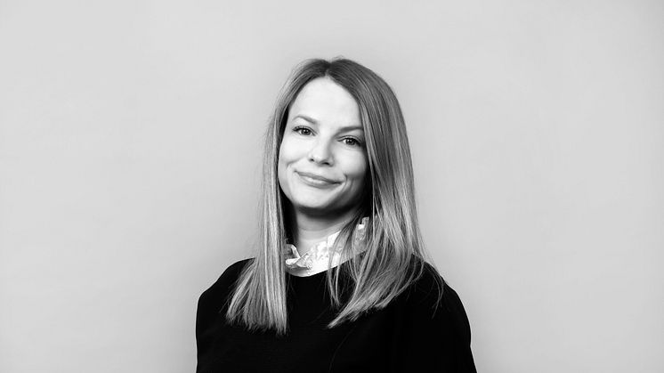 Rebecka Ovesen Wågert, nygammal fastighetsmäklare på Våningen & Villan i Malmö.