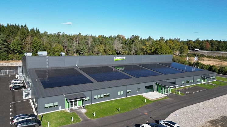 Cetetherm i Ronneby entrésidan