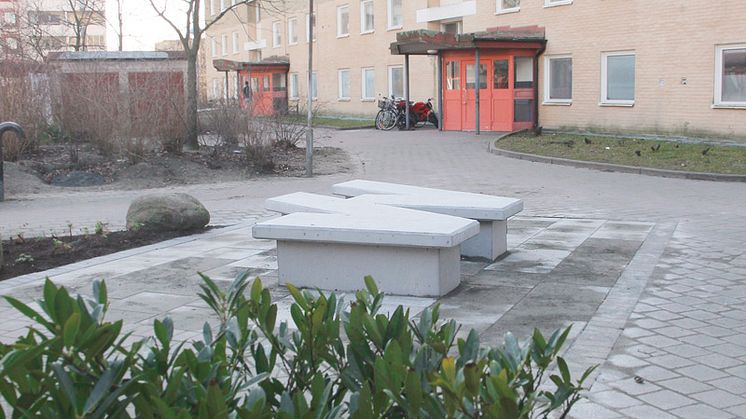 Willhem och E.ON inviger Malmös första fjärrvärmebänk i Lindängen