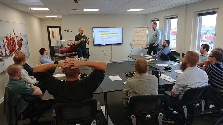 Vidensdeling, forberedelse af arbejdet og risikovurdering er blot nogle få af de emner, der blev vendt på workshoppen