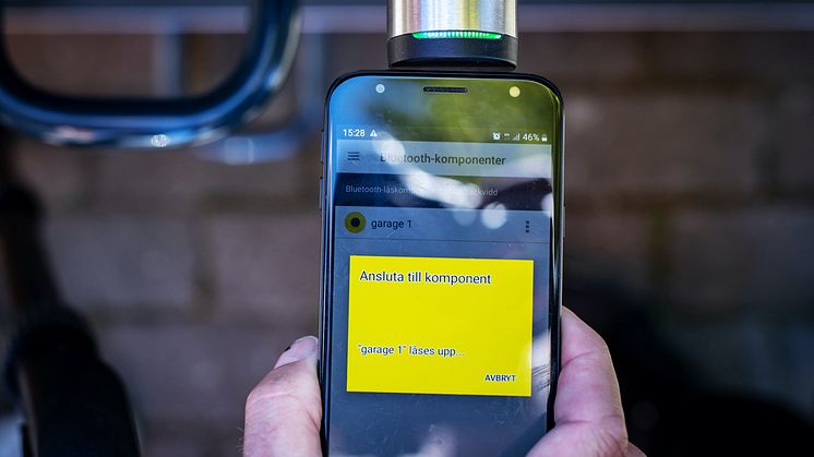 Cykelgaraget Dooman app Airkey