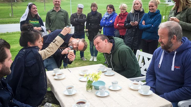 Dommerne i sving under VM i Kokekaffe 2017