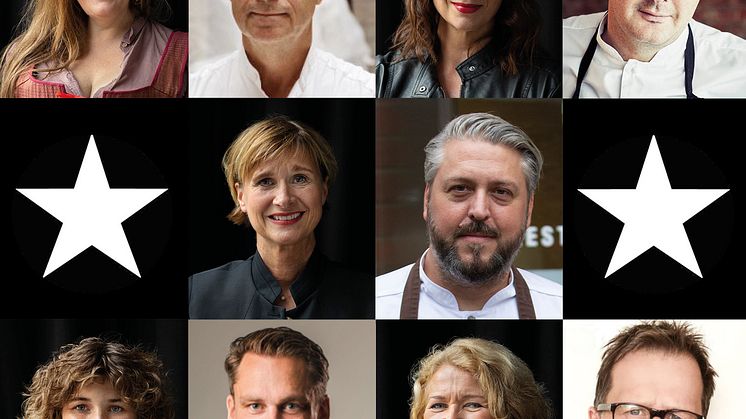 Anette Rosvall, Fredrik Eriksson, Karoline Nordefors, Tom Sjöstedt, Anita Lindström ; Johan Gottberg, Anna Antonia Svedberg, Stefan Eriksson, Anna Lind Lewin och Stefan Ekengren deltar i Stellagalans poddar. Foto Stellagalan: Linda Prieditis.