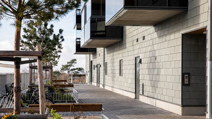 Takskifferfasader Briljantgatan Göteborg, Bostadsbolaget, Framtiden Byggutveckling, Göteborgs Stad