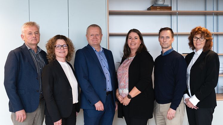 Konsernledelsen i Akershus Energi, oktober 2022