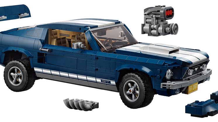 Legendarisk Ford Mustang som eksklusivt LEGO-sett