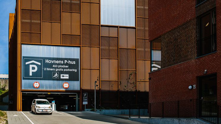 Nyt betalingssystem i Havnens P-Hus i Sønderborg
