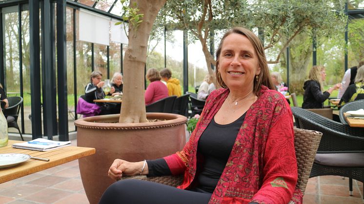 Anne Hjernøe på Østergård. Foto Tom Andersson
