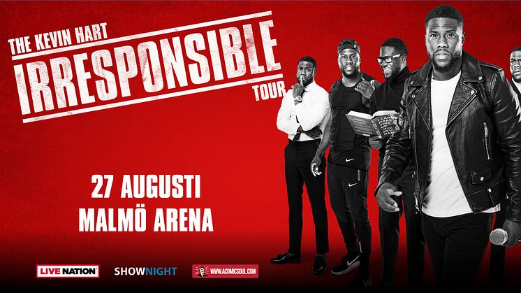 Kevin Hart, Malmö Arena 27 augusti