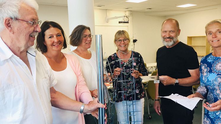 Bo Persson (LIBRA), Cecilia Renner (Attention), Lotta Lagerholm (Autism- och aspergerföreningen och FUB), Herbert Tinz (Fontänhuset) och Susanna Agerius (Malmö stad)