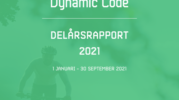 Dynamic Code - delårsrapport Q3 2021
