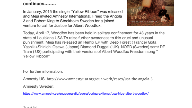 English PM Yellow Ribbon remixes