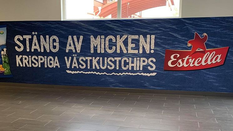 Estrella kommer finnas på plats under DH med skyltmaterial, exponeringsmonter, filter och person på plats 2019