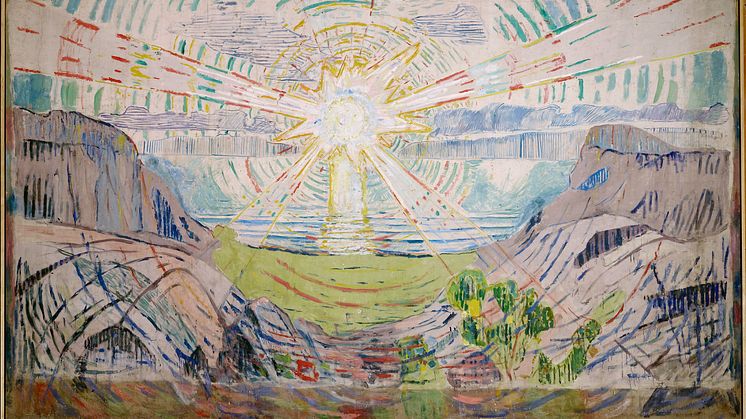 The Sun_Edvard Munch_Oil on canvas_photo Munchmuseet
