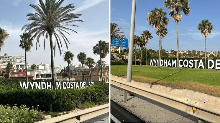 Wyndham road sign