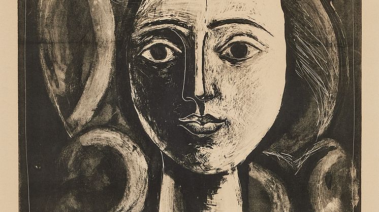 "Tête de Jeune Fille" av Pablo Picasso