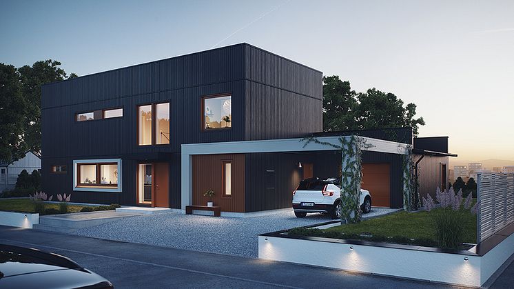 Myresjöhus husmodell Morgondagg.
