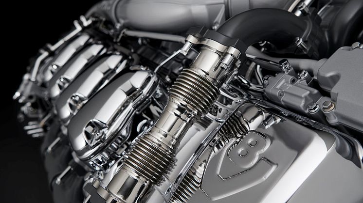 Die neue V8-Motoren von Scania ermöglichen eine Kraftstoffeinsparung von bis zu 3 Prozent.