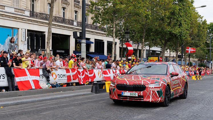 Škoda Auto sponserer hele 20 internationale cykelløb i fire år – ikke mindst Tour de France.