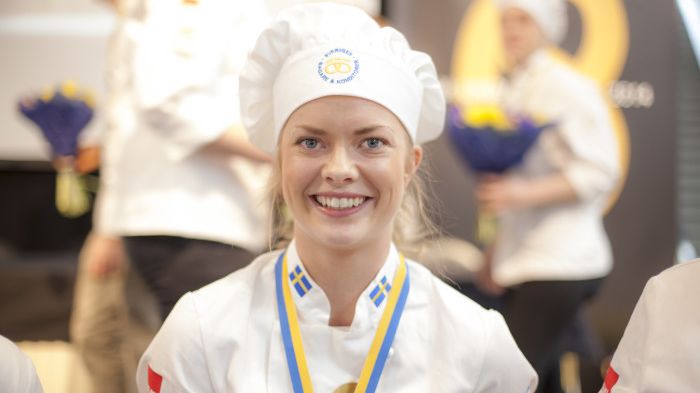 Sabina Karlsson vann SM Unga Bagare 2014