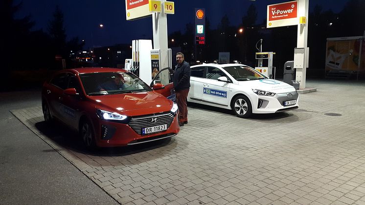 # E6 test drive IONIQ