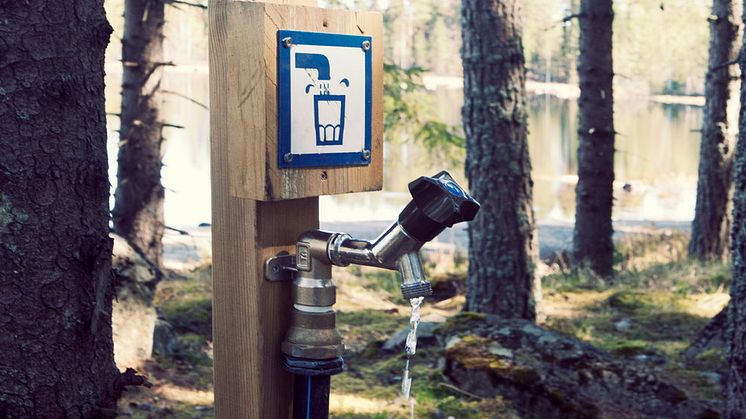 Det är fjärde året som regeringen, via HaV, satsar på att trygga tillgången till dricksvatten. Över 400 projekt har tidigare fått stöd. Foto: Maja Kristin Nylander