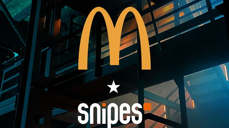 SNIPES x McDonald’s Kollektion: Jetzt gibt es das Goldene M „to go“