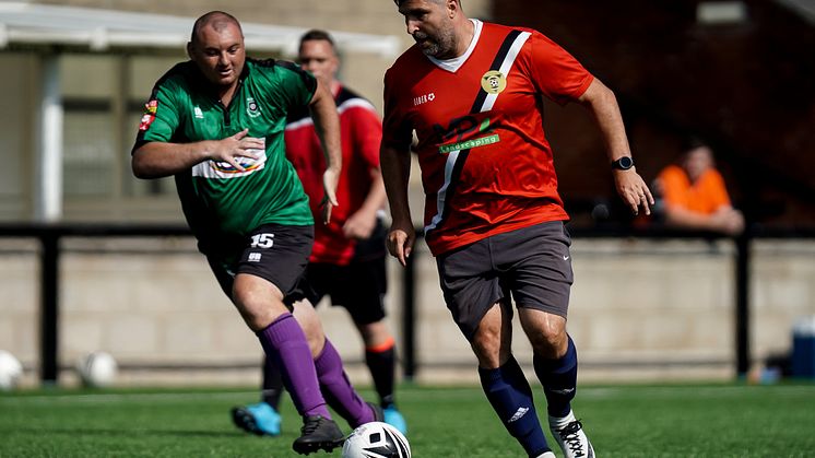 MAN v FAT Football coming to Bury for free following tonnes of success for Greater Manchester men