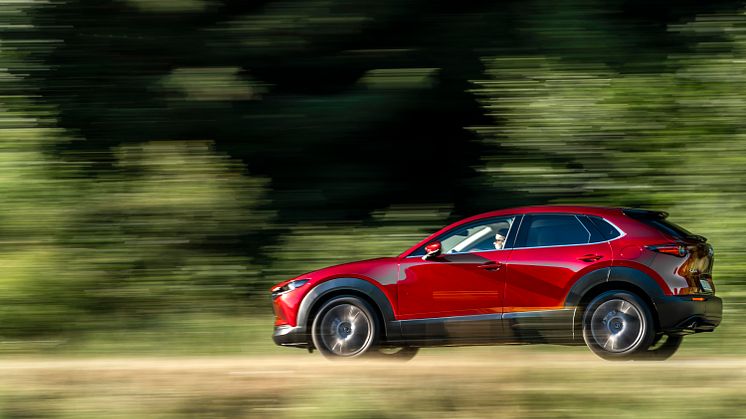 Mazda CX-30 i Soul Red Crystal