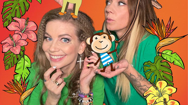Silje og Maria med Monki og Suala