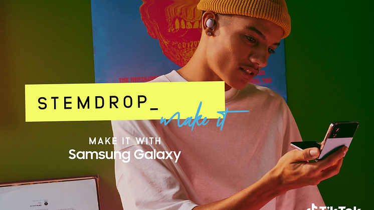 Samsung ja TikTok lanseeraavat yhteistyössä uuden StemDrop-musiikkialustan 